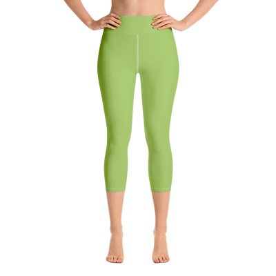 Apple Green Capri Yoga Pants