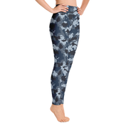 Blue Camo Yoga Pants