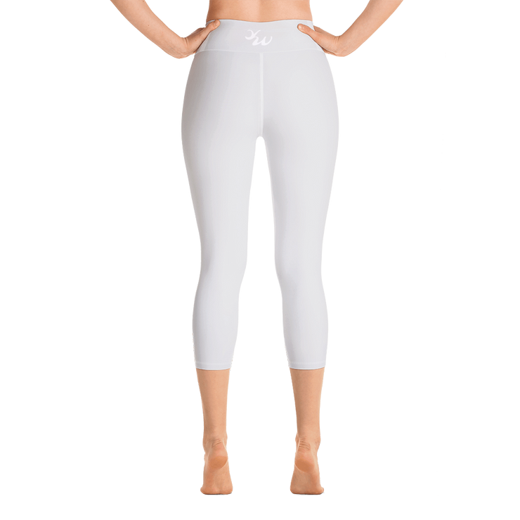 Light Gray Capri Yoga Pants