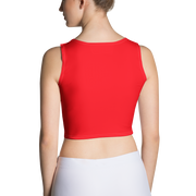 Neon Red Crop Top