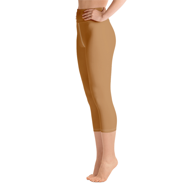 Caramel Capri Yoga Pants