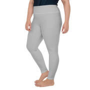 Silver Plus Size Leggings