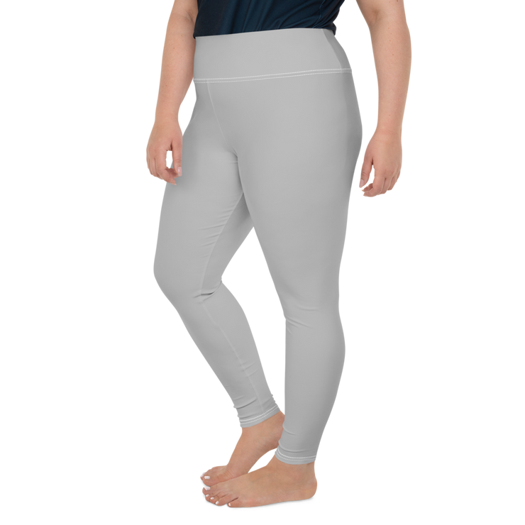 Silver Plus Size Leggings