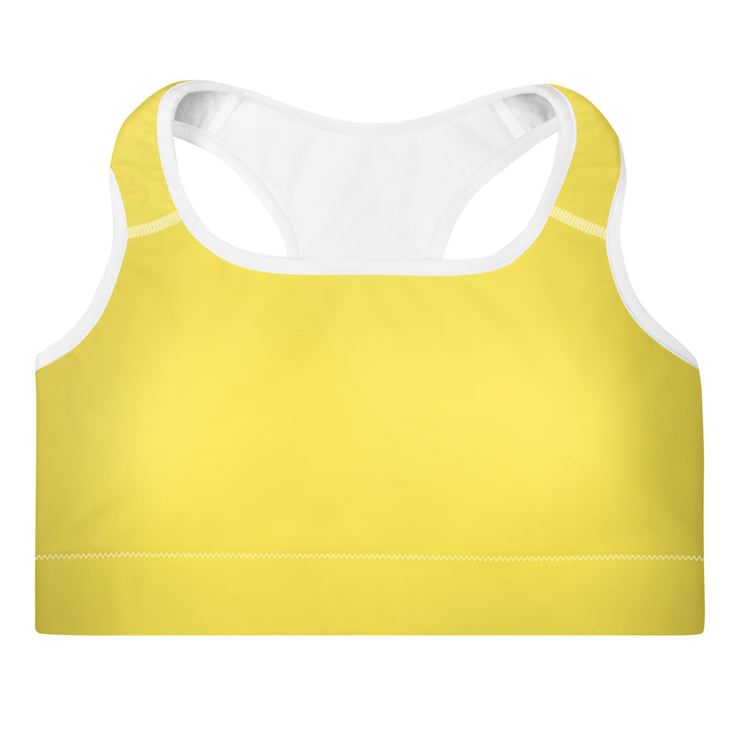 Maize Yellow Sports Bra