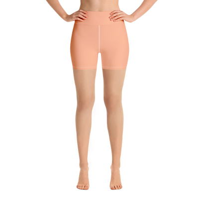 Peach Yoga Shorts