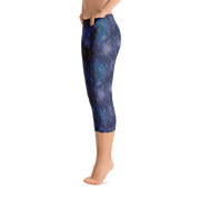 Rosemary Gold Capri Leggings