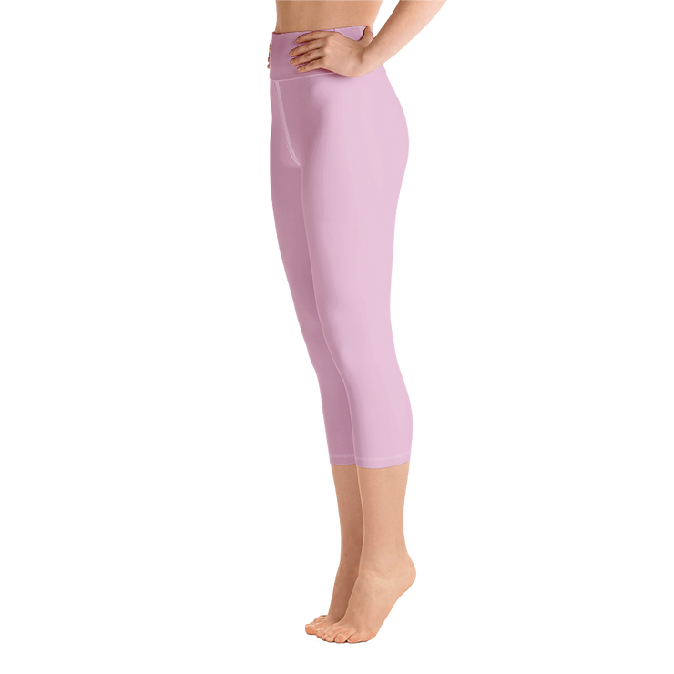 Pink Lavender Capri Yoga Pants