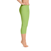 Apple Green Capri Leggings