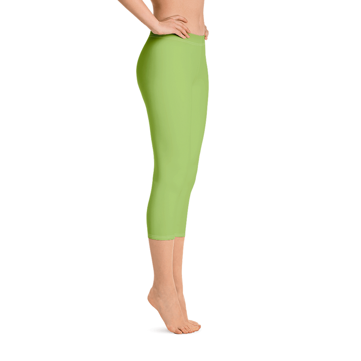 Apple Green Capri Leggings