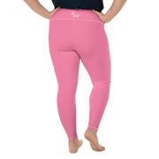 Pink Plus Size Leggings