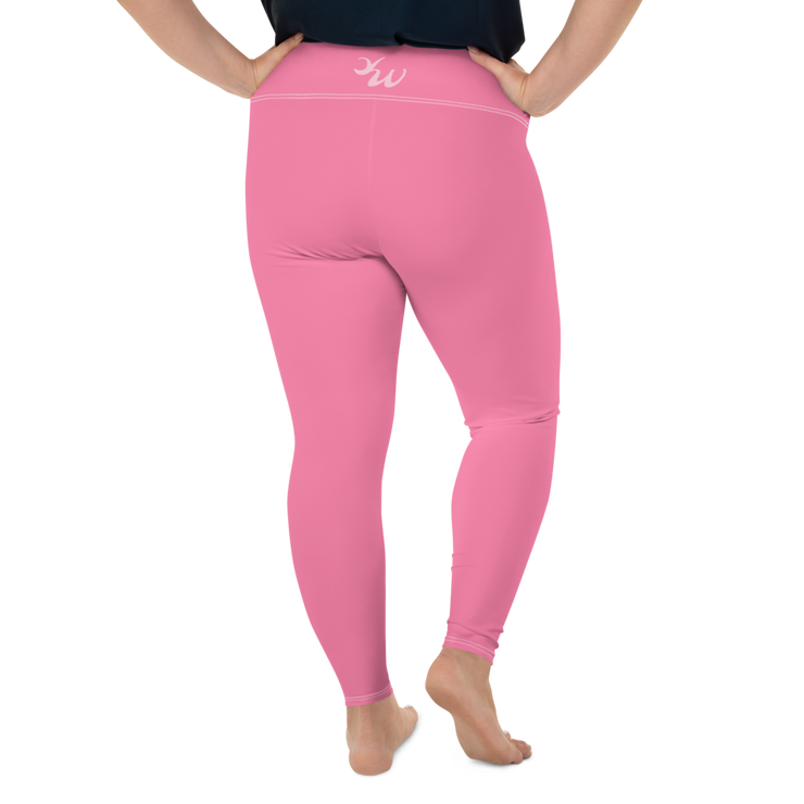 Pink Plus Size Leggings