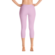 Pink Lavender Capri Leggings