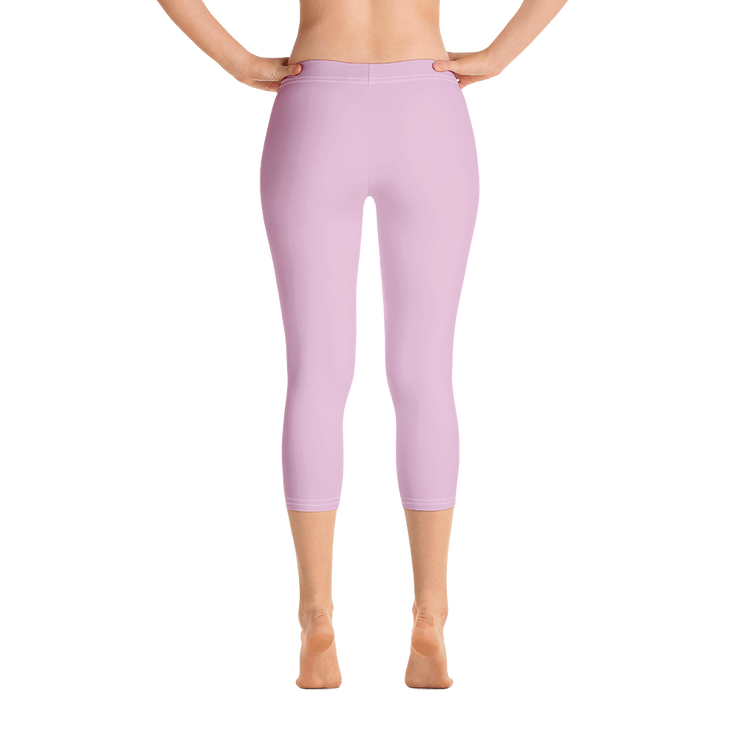 Pink Lavender Capri Leggings