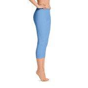 Marina Blue Capri Leggings