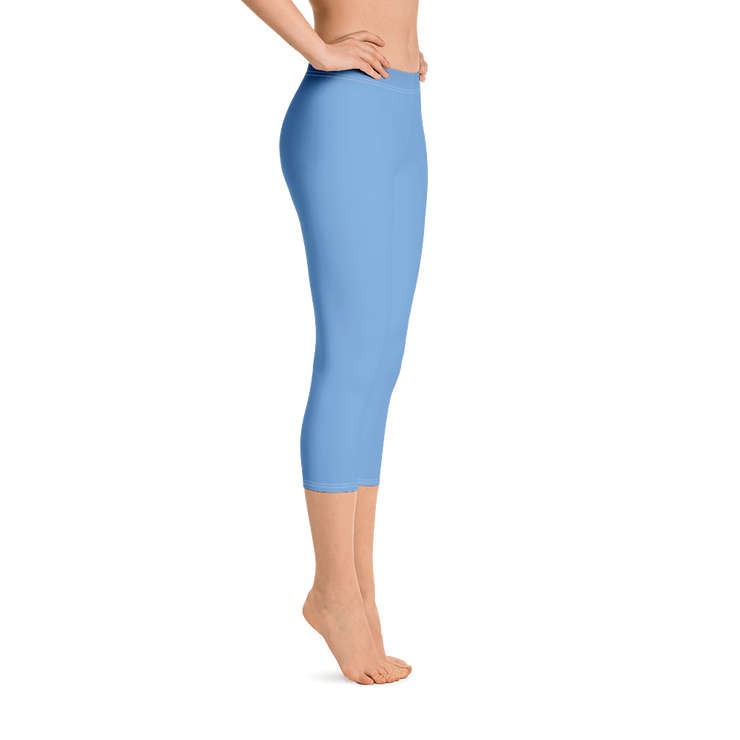 Marina Blue Capri Leggings