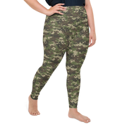 Camo Pixel Plus Size Leggings