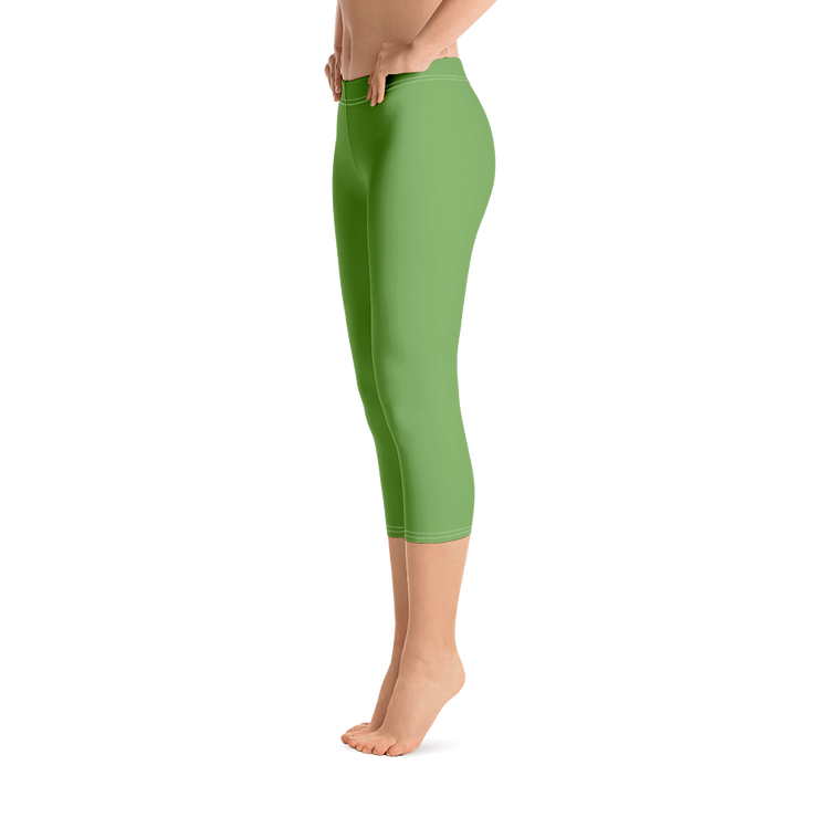 Pistachio Capri Leggings