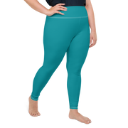 Teal Plus Size Leggings