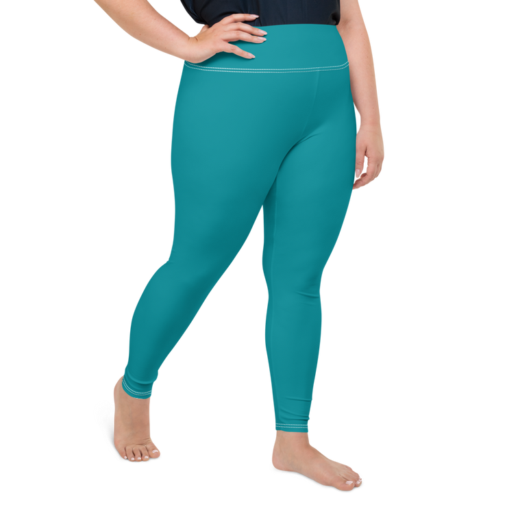 Teal Plus Size Leggings