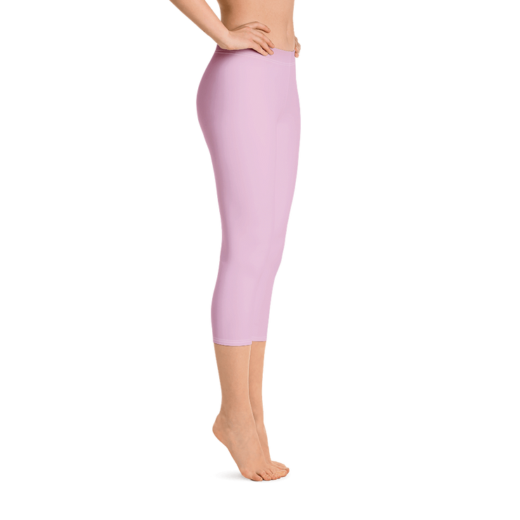 Pink Lavender Capri Leggings