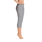 Gray Capri Leggings