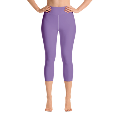 Violet Capri Yoga Pants