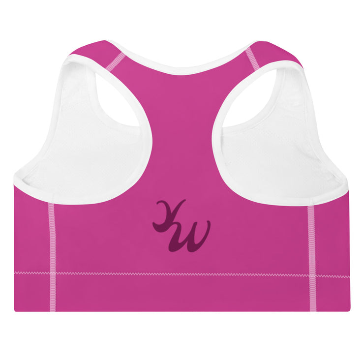 Fuschia Sports Bra