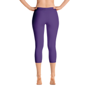 Purple Capri Leggings