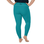 Teal Plus Size Leggings