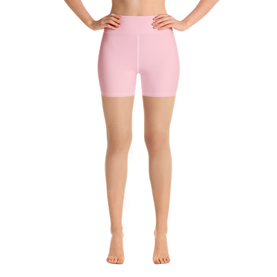 Cotton Candy Pink Yoga Shorts