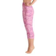 Berry Swirl Capri Yoga Pants