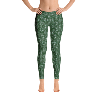 Forest Snowflake Leggings