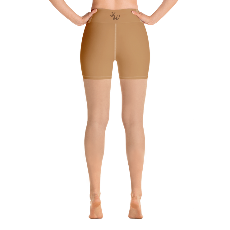 Caramel Yoga Shorts