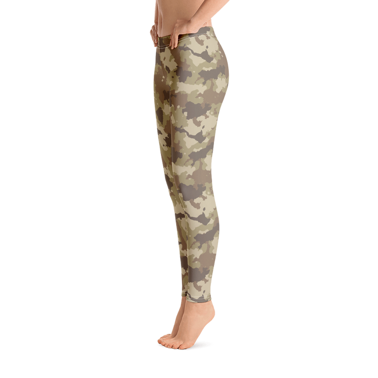 Brown Camo Leggings