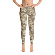 Brown Camo Pixel Leggings