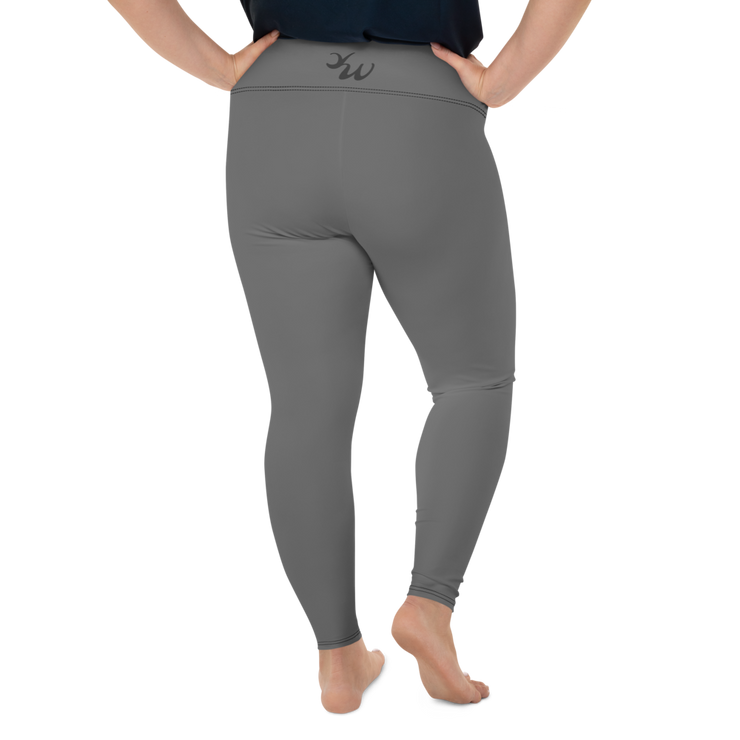 Dark Gray Plus Size Leggings