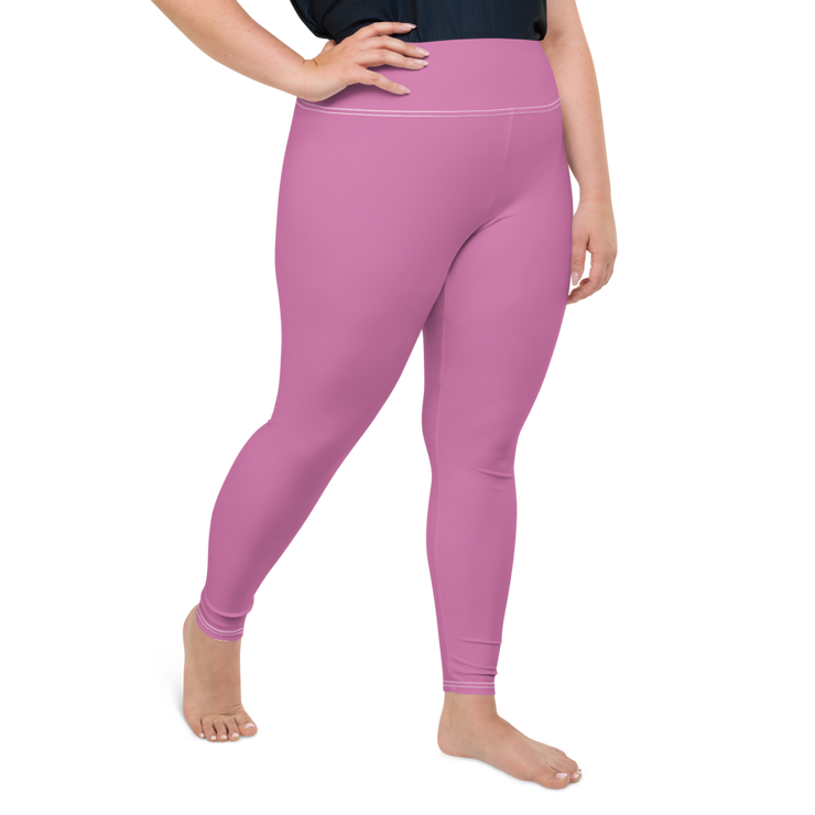 Pink Blush Plus Size Leggings