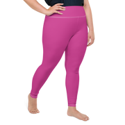 Fuschia Plus Size Leggings