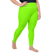 Neon Green Plus Size Leggings