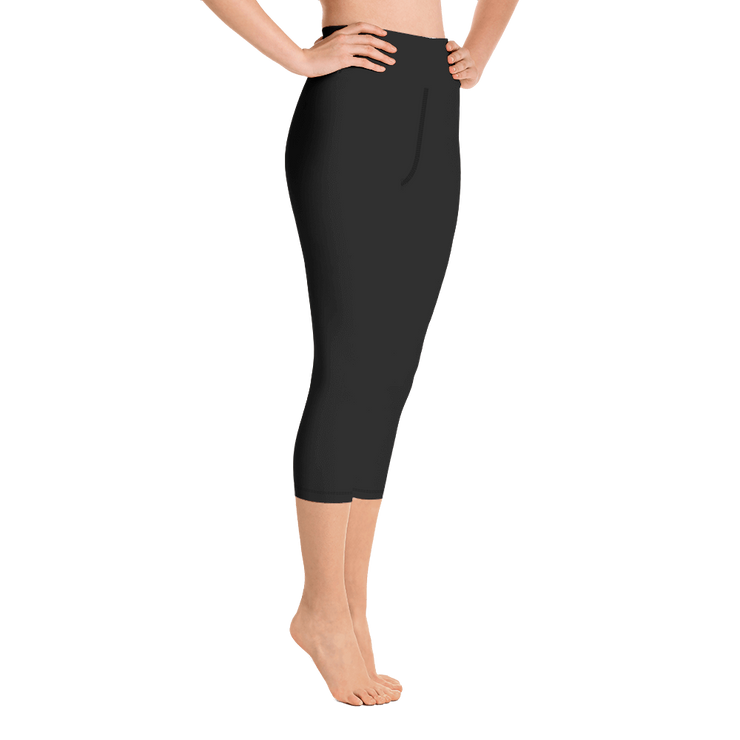 Black Capri Yoga Pants