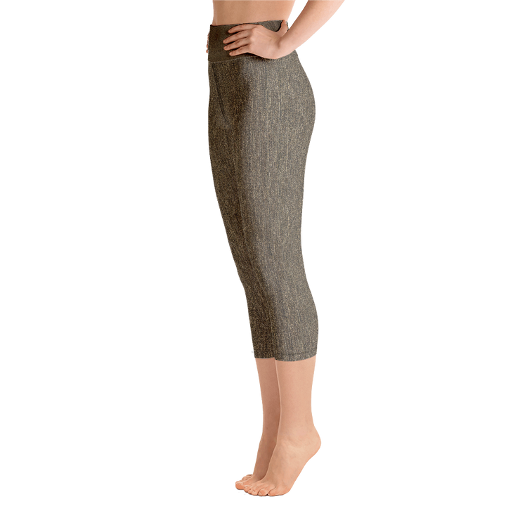 Flax Denim Jean 243 Capri Yoga Pants