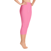 Pink Capri Yoga Pants