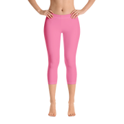 Pink Capri Leggings