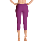 Raspberry Capri Leggings