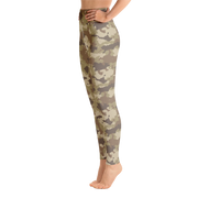 Brown Camo Yoga Pants