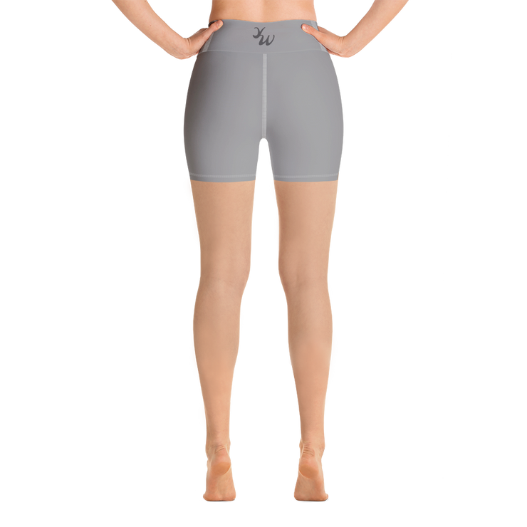 Gray Yoga Shorts