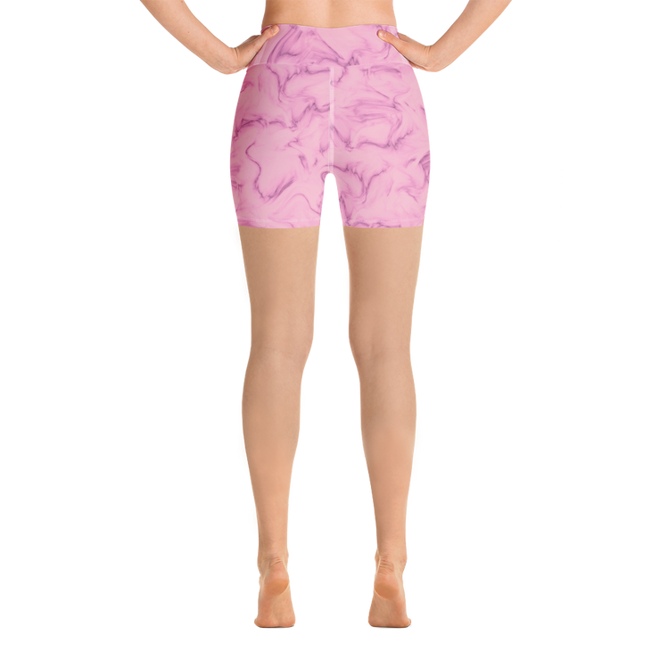 Berry Swirl Yoga Shorts