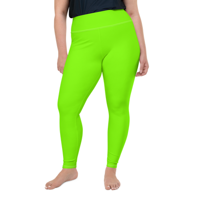 Neon Green Plus Size Leggings