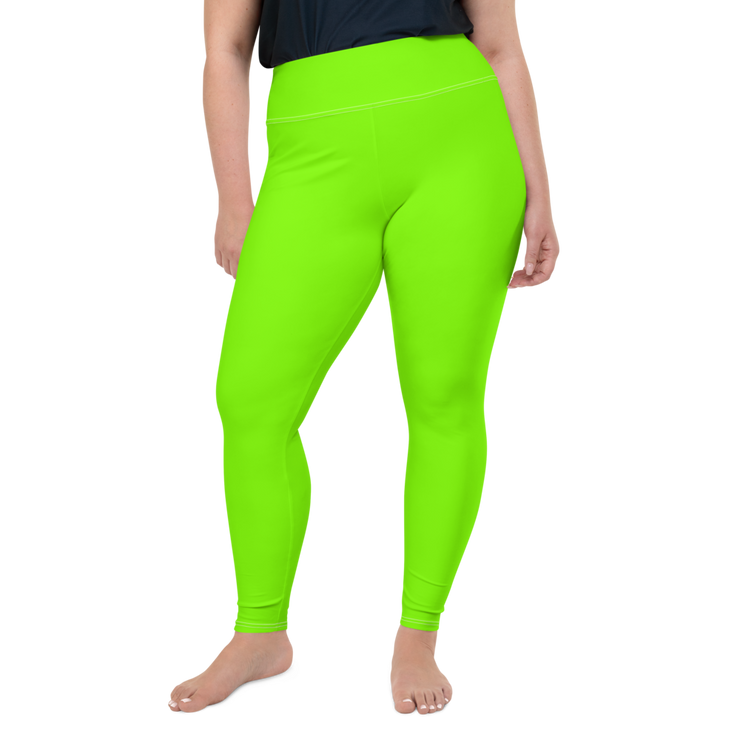 Neon Green Plus Size Leggings