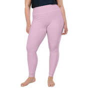 Pink Lavender Plus Size Leggings